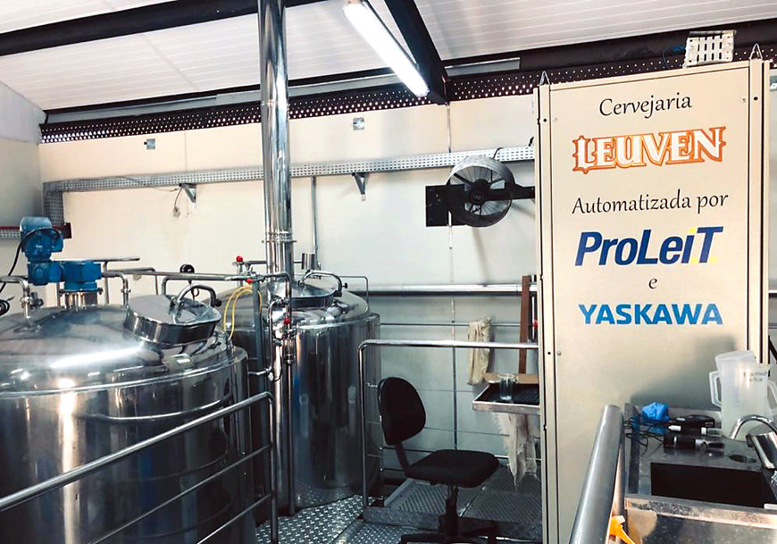 LEUVEN AUTOMATIZA PRODUÇÃO DE CERVEJA ARTESANAL COM SOLUÇÃO YASKAWA